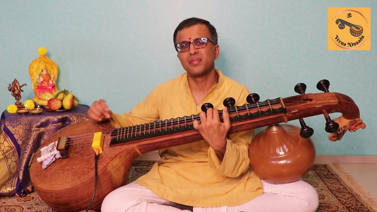 Sri Mahaganapatim Bhajeham | Atana | Veena Ninaada | Vidya Shankara Kukke #veena#veenatutorial