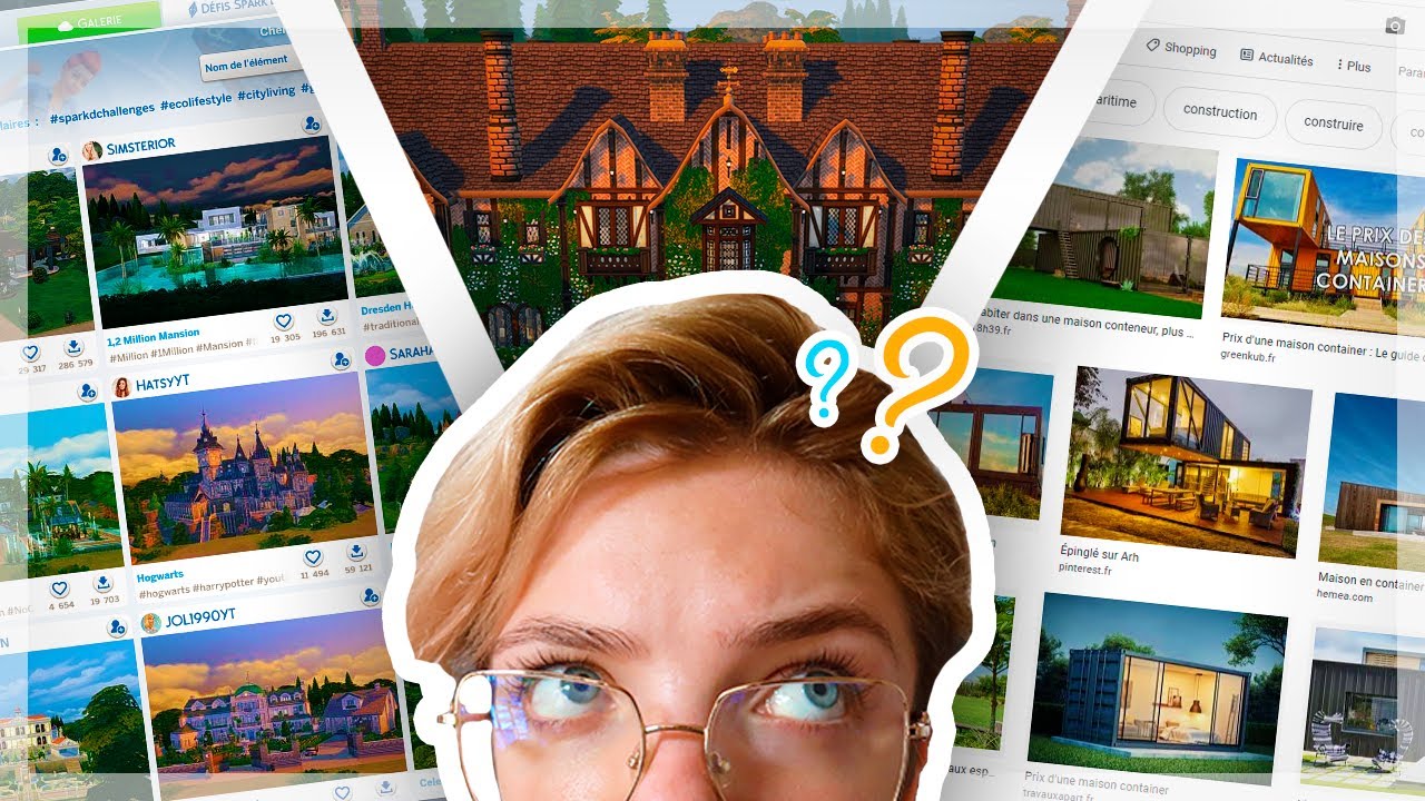 Comment je trouve l'inspiration pour construire ? Les Sims 4 🛠️