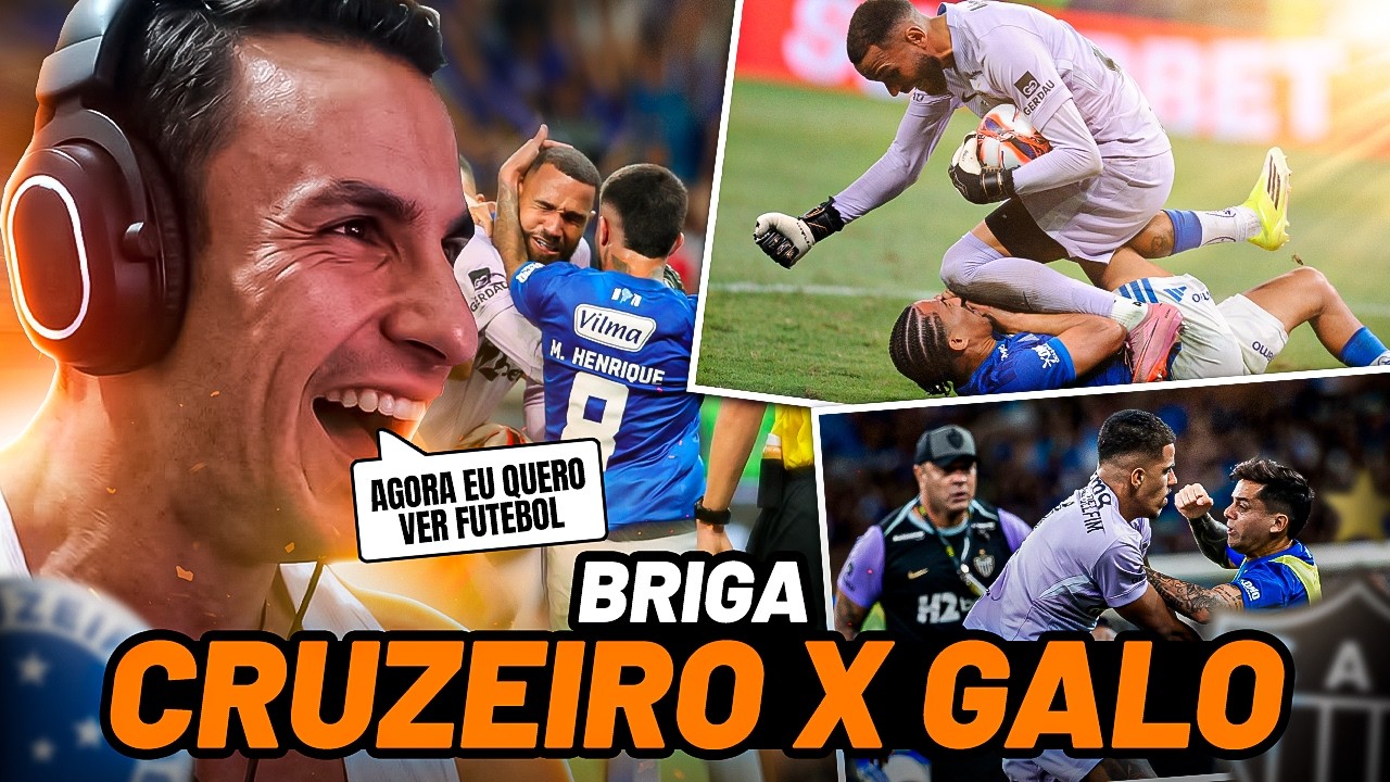 SUPER XAND&Atilde;O REAGINDO A BRIGA ENTRE ATL&Eacute;TICO MINEIRO E CRUZEIRO NA FINAL!!
