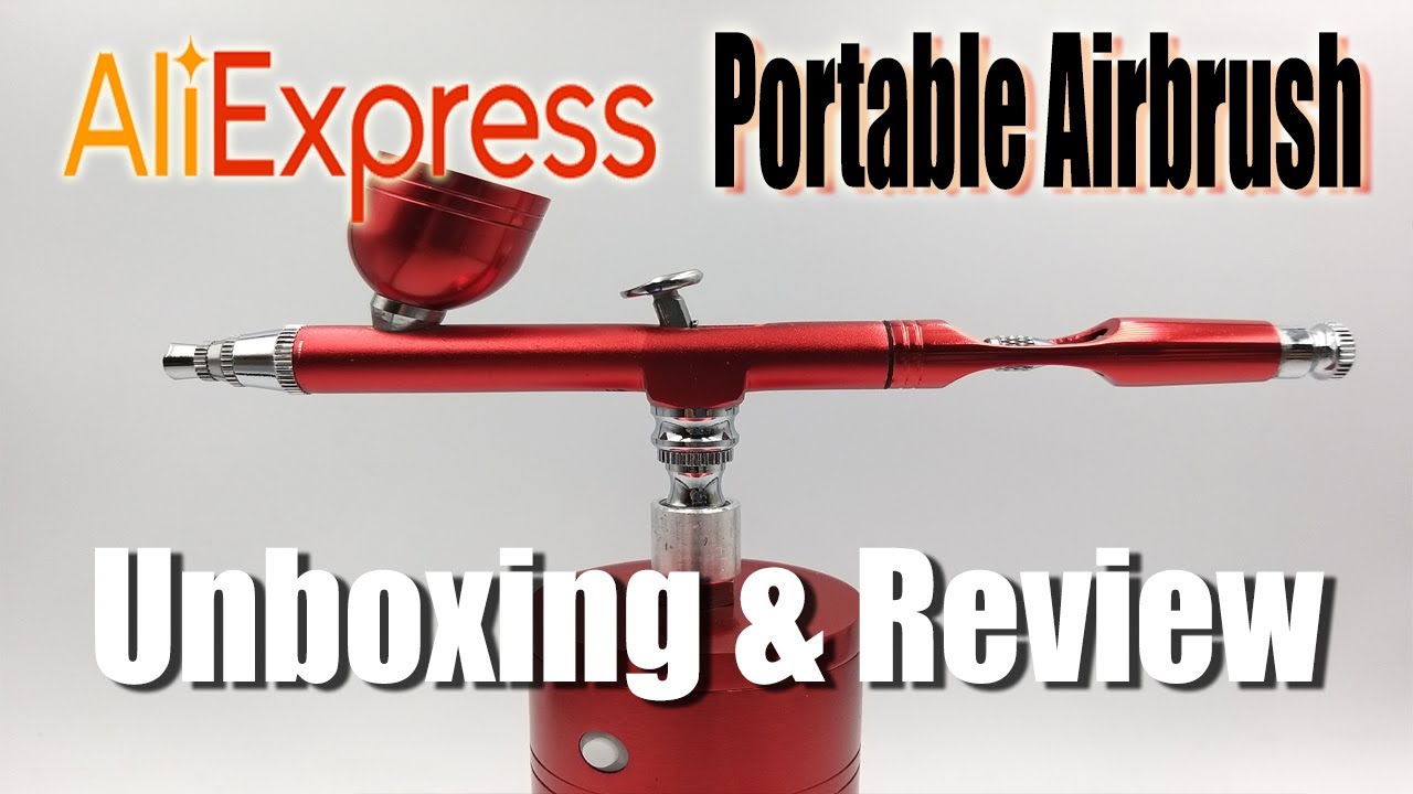 Unboxing Aerografo Portatil de AliExpress (Now With English Subtitles!)