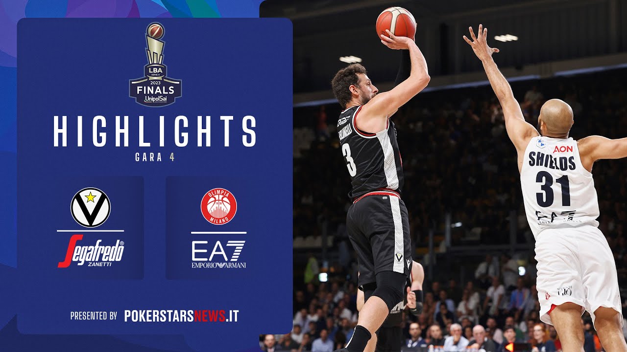 Virtus Segafredo Bologna - EA7 Emporio Armani Milano | Finale Scudetto UnipolSai 2022/23 - Gara 4