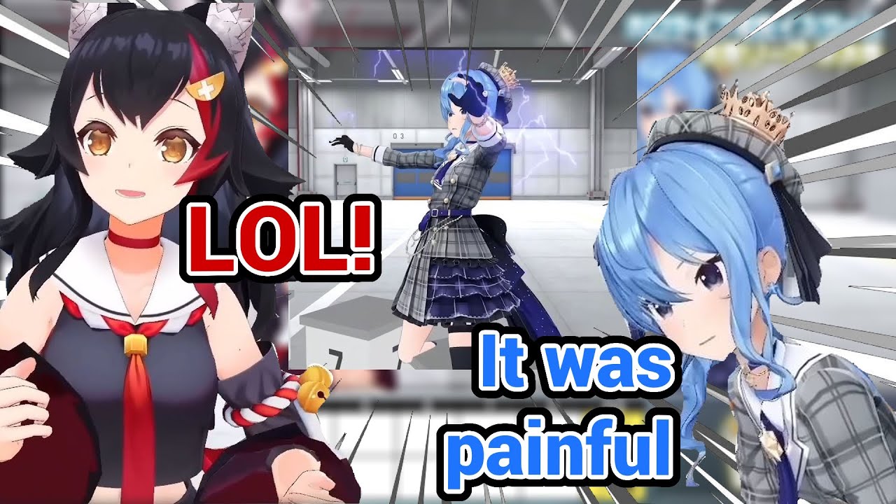 Suisei Had Electric Shock Moments with Fubuki Mio Miko Ririka!!!!
