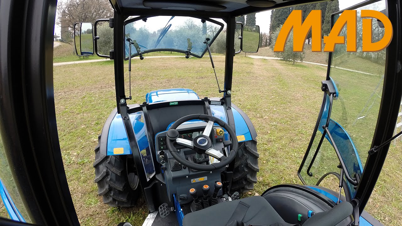 Bcs Volcan V 800 DualSteer: comandi in cabina