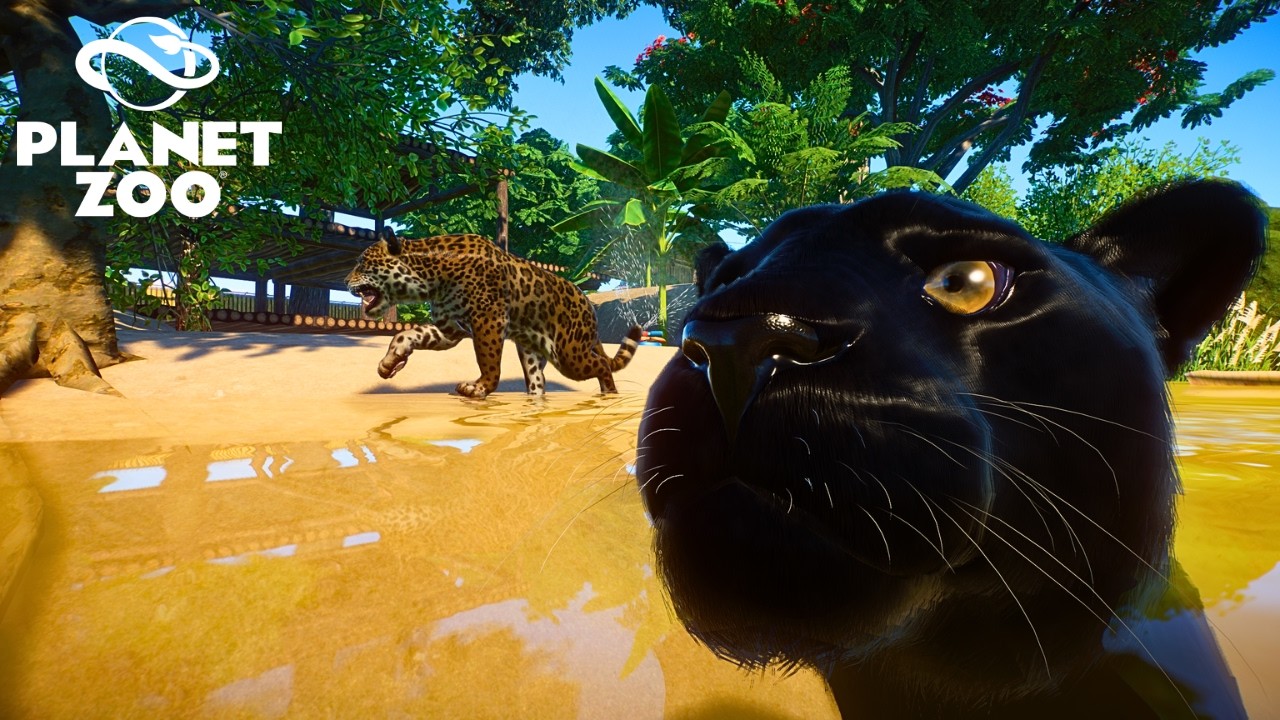 Создание вольера с подводным обзором для ягуара в Planet Zoo