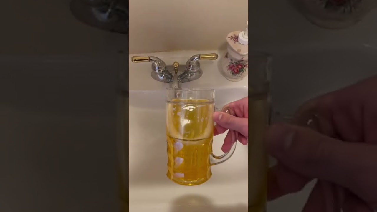 FAKE WATER CUP PRANK ON MY LITTLE SISTER 🤣 #shorts