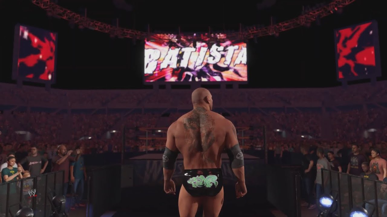 Batista vs Umaga Wrestlemania 24 recreation