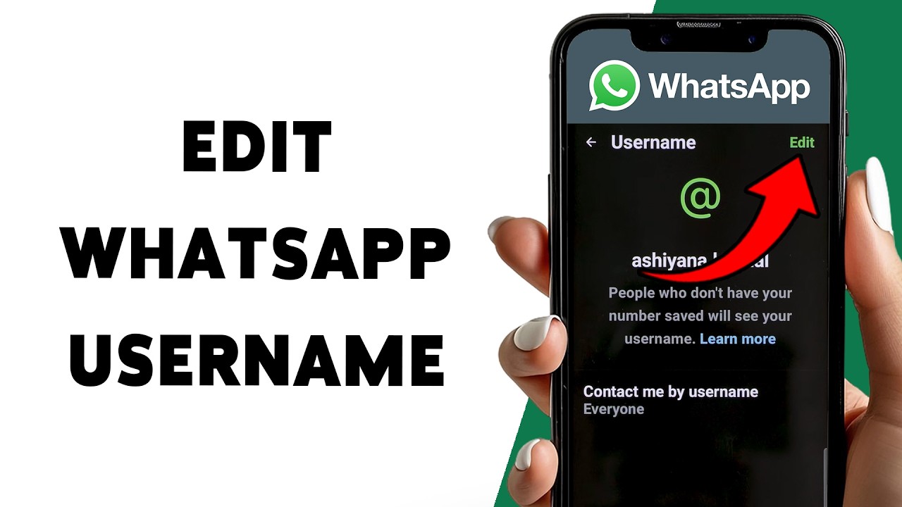 Как изменить имя пользователя в WhatsApp | Смена имени пользователя в WhatsApp 2026