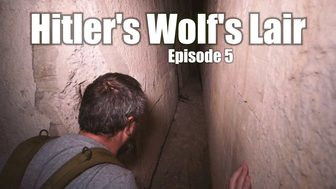Exploring the Adolf Hitler's Bunker - The Wolfs Lair - Poland