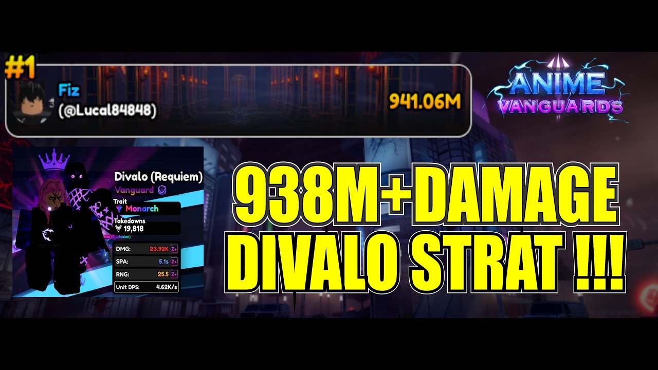 [TRAITLESS] TOURNAMENT 8 EZ 939M+ STRAT IN ANIME VANGUARDS