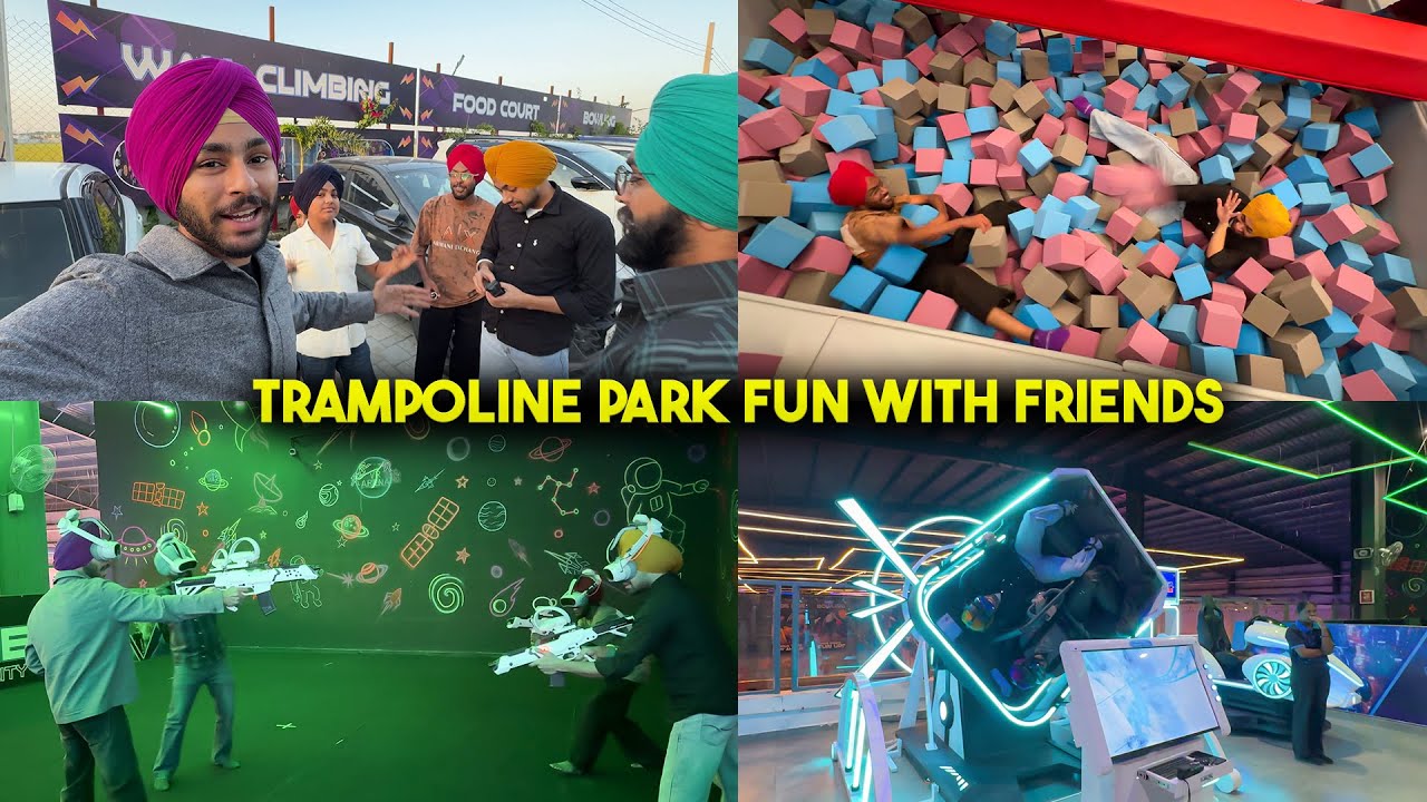 TRAMPOLINE DA SURPRISE DETA SAREYA DI KHUSHI DEKHO🤣👌 50000/-₹ DIAA VR GAMES😱🔥 