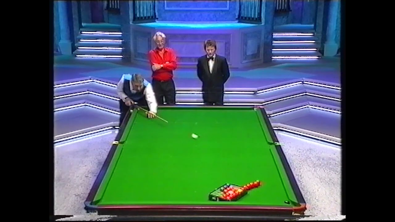 John Virgo Snooker Trickshot Fail [Wogan/Big Break - 1991] (Extremely Rare - 50fps)