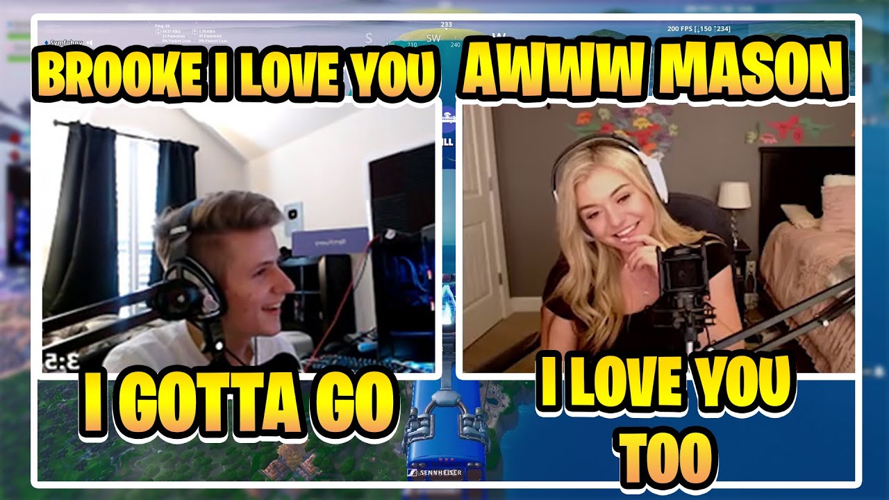 SYMFUHNY FINALLY TELLS BROOKE HE LOVES HER ON STREAM