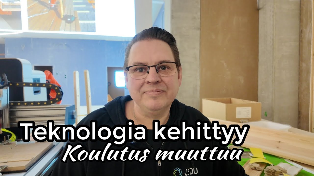 Teknologia kehittyy ja koulutus myös muuttuu.