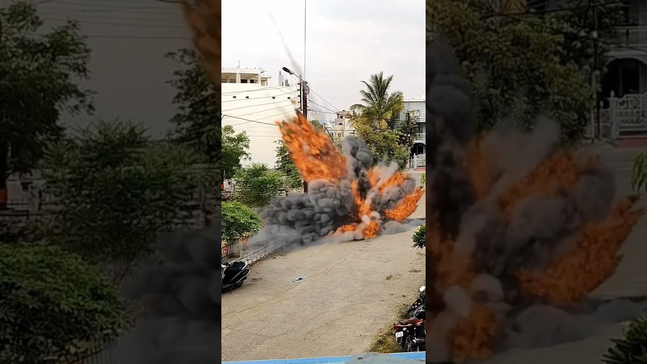 car blast #shorts #youtubeshorts