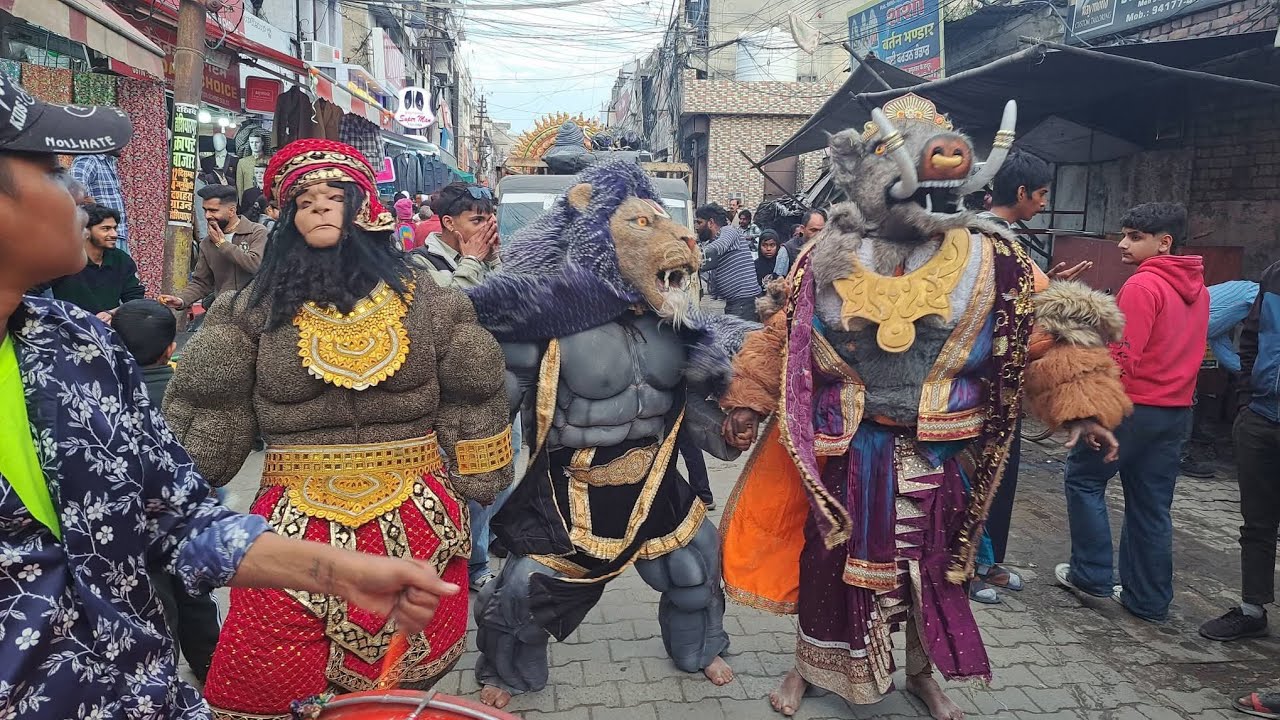 Khatu Shyam Mandir Hoshiarpur | Khatu Shyam Baba Ji Shobha Yatra Hoshiarpur 2026 With Nasik Band🎊🎊🎊💐