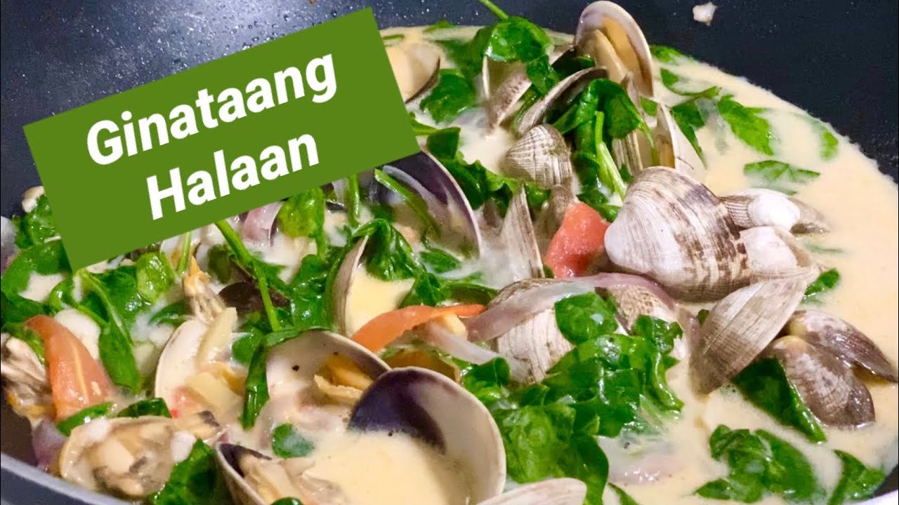 Ginataang Halaan | Clam soup recipe