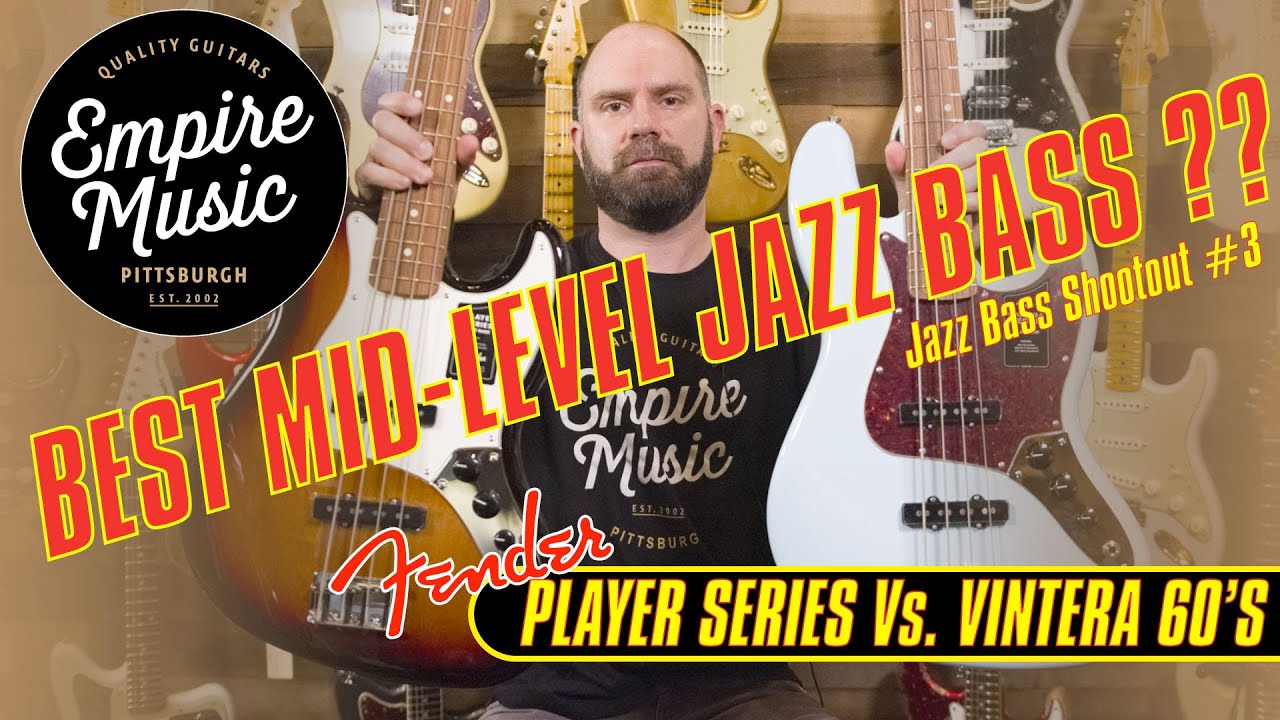 Fender Jazz Bass Shootout #3 - Player Series Vs. Vintera 60's - EMPIRE MUSIC