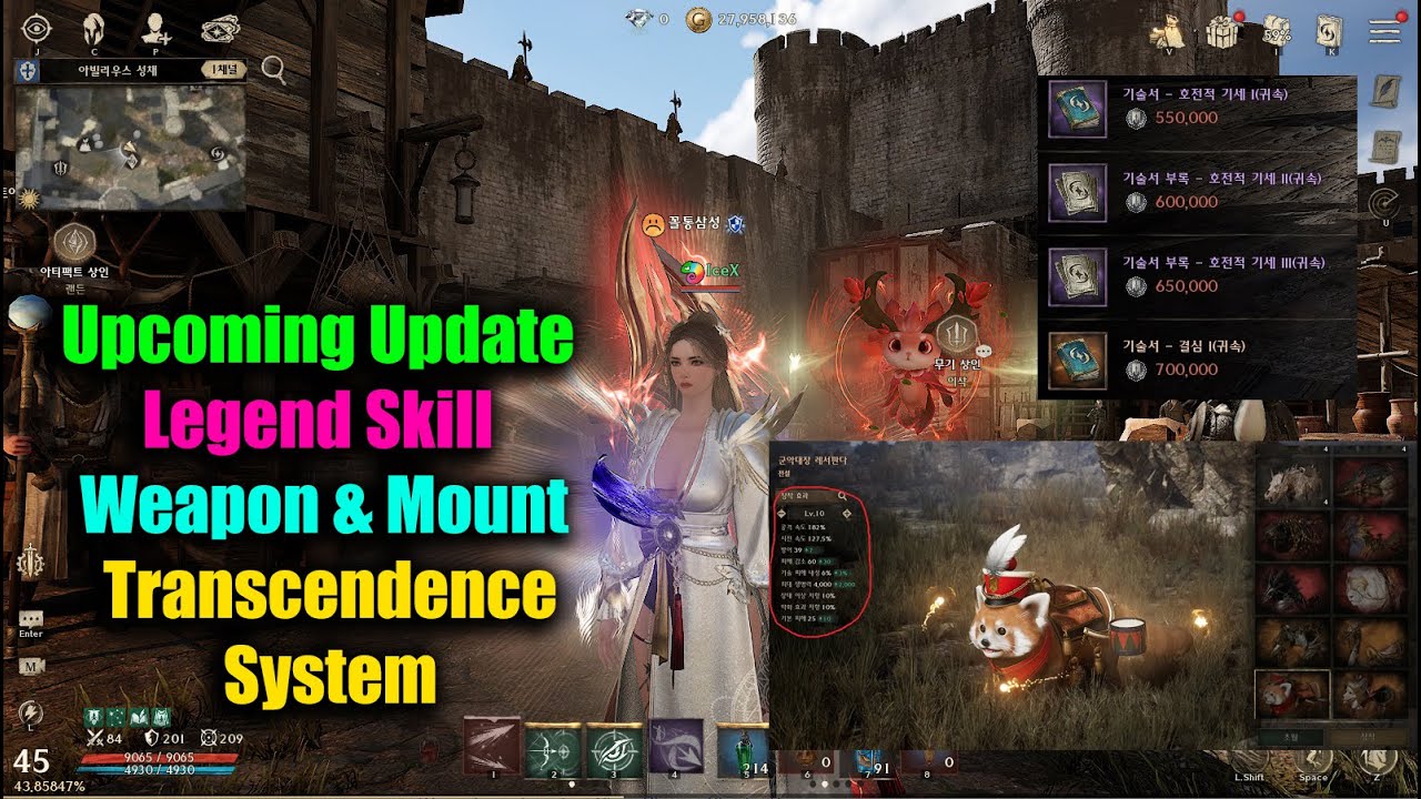 Night Crows Upcoming Update Legend Skill & Transcendence System