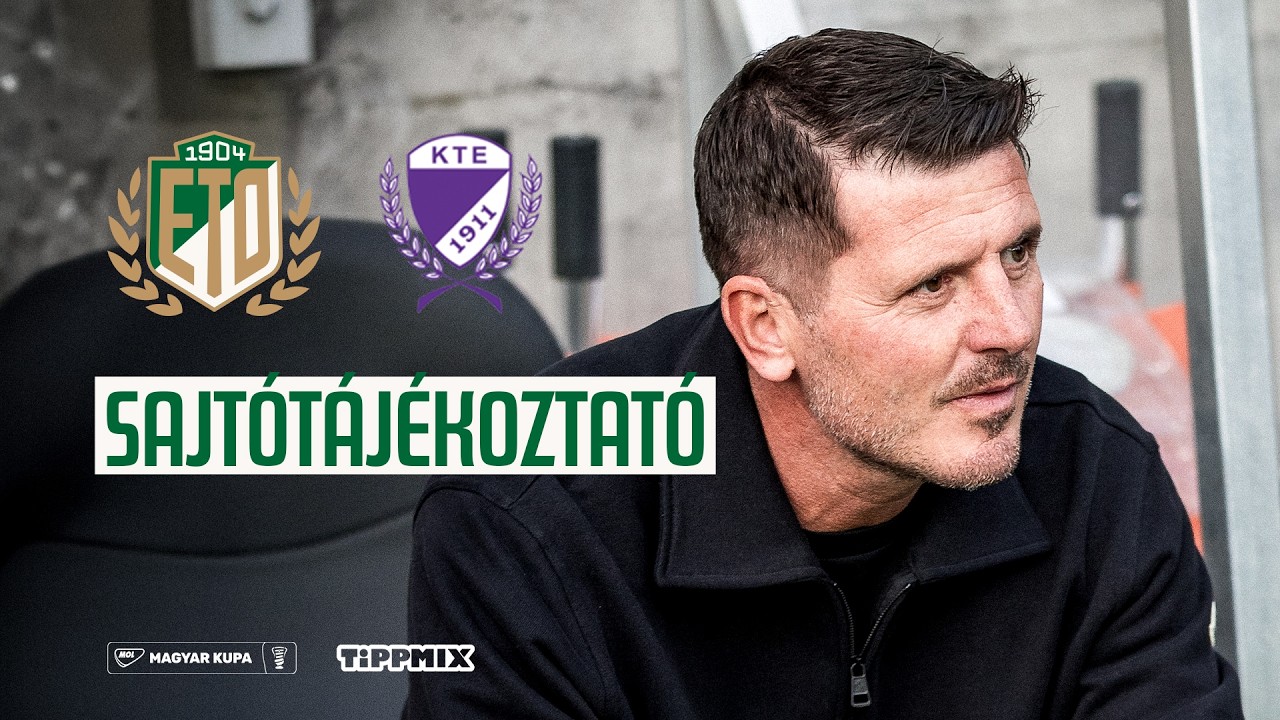 ETO FC - KECSKEMÉTI TE SAJTÓTÁJÉKOZTATÓ | élő közvetítés
