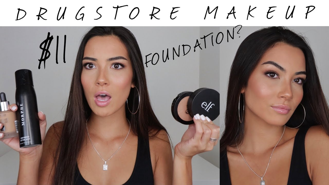 FULL FACE OF DRUGSTORE MAKEUP | BEST DRUGSTORE PRODUCTS | MakeupBySarahButler