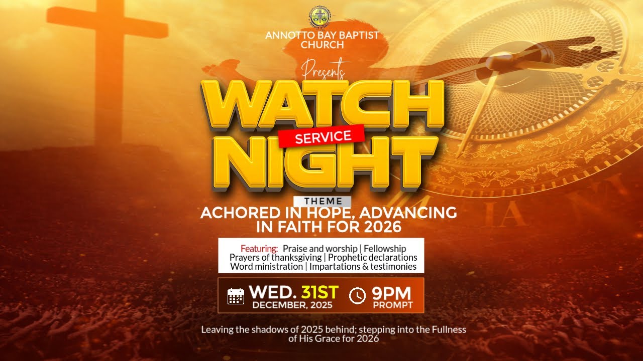 Crossing Over into 2026: A Night of Praise, Worship & The Word