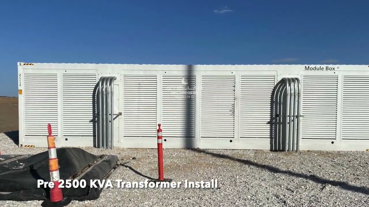 New Dev Mining Site Example - Step 5 - Modular Data Center Electric Run