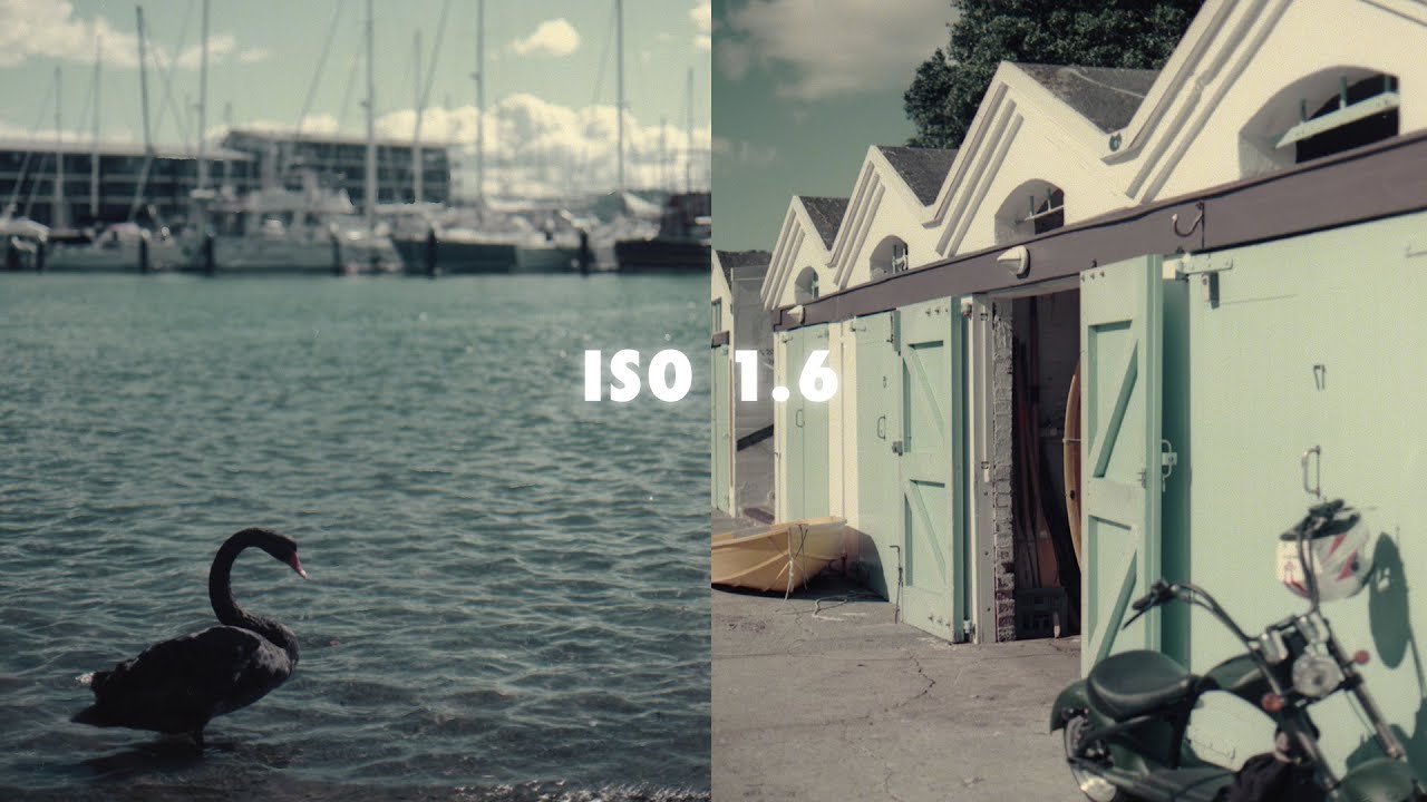 The lowest ISO film that I've shot.