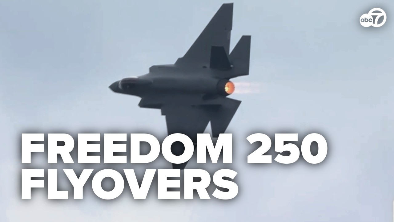 America 250 Begins with Spectacular Military Flyovers Over the National Mall