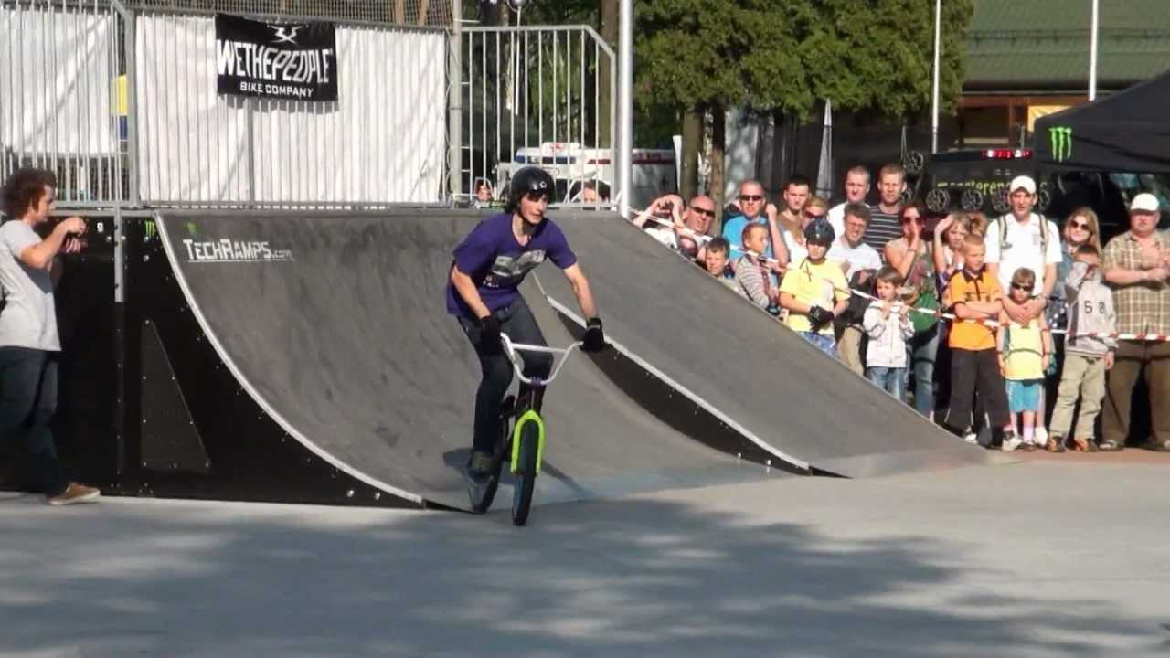 BMX MTB Contest Jam Zielona - Piotr L. - finały bmx