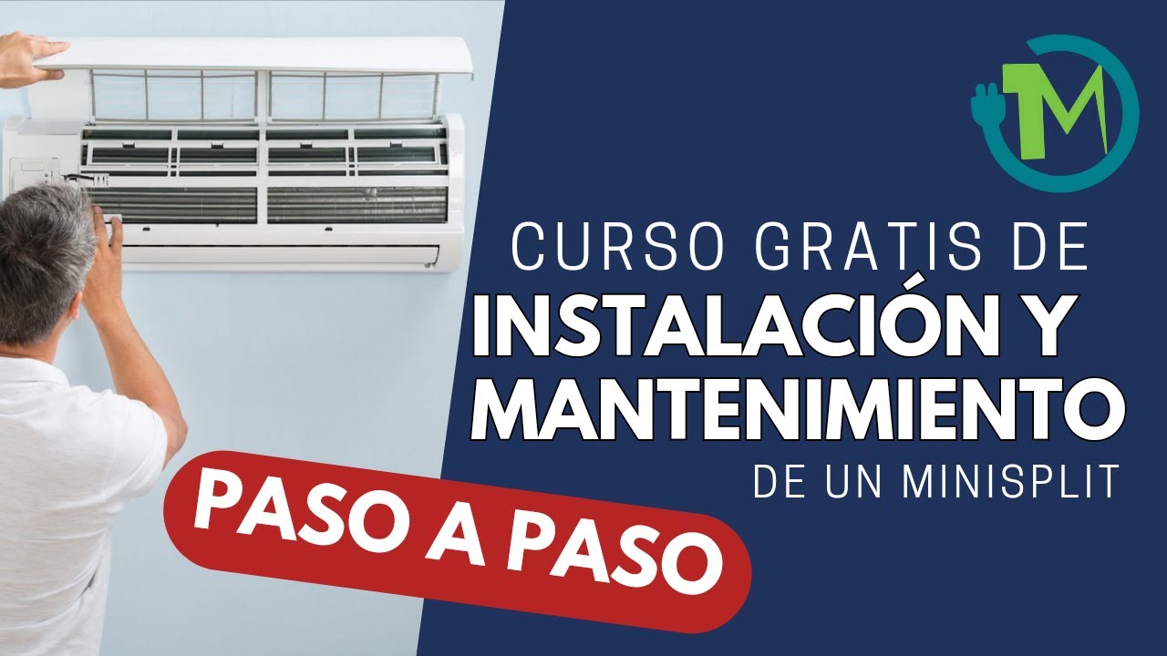 Aprende fácil la instalación y mantenimiento de Split Curso Completo Gratis de Refrigeración