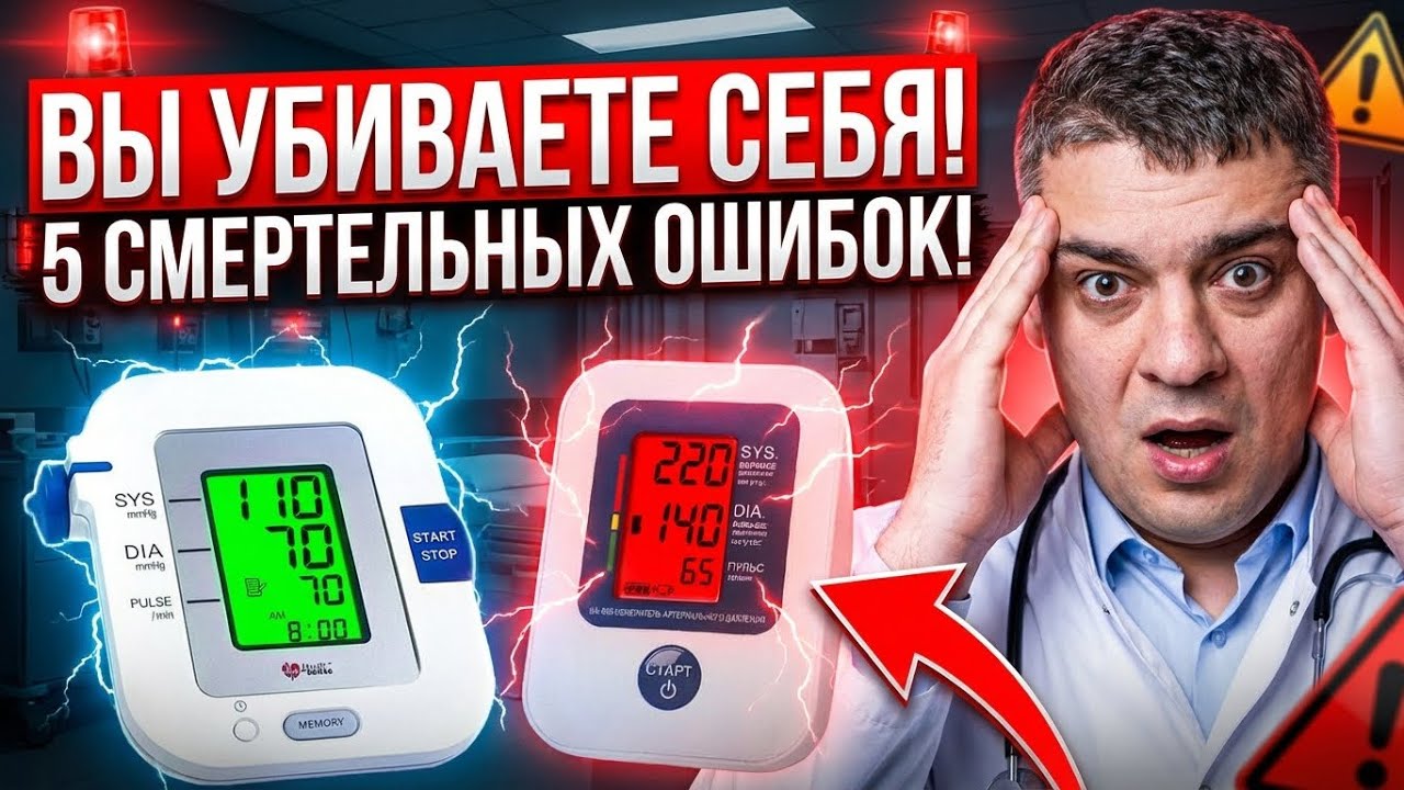 Главные ОШИБКИ при гипертонии — вы лечитесь НЕПРАВИЛЬНО! Вот как нужно!