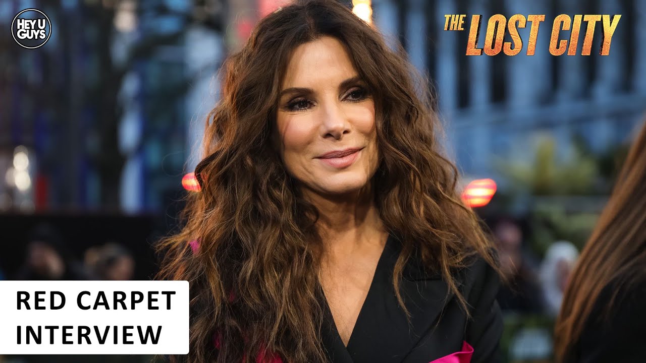The Lost City Premiere - Sandra Bullock on finding her comedy rhythm with her co-stars