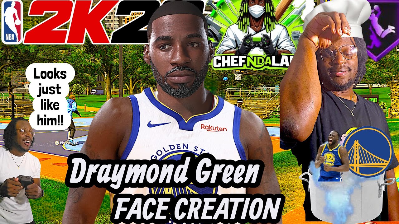 Самое реалистичное создание лица Дреймонда Грина в NBA 2k26 (издание Chef's Edition) 💪🏾🔥🔥