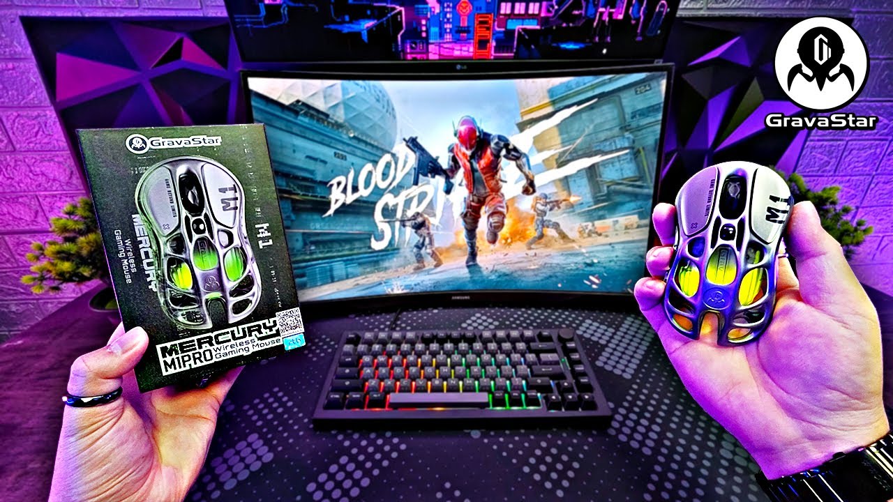 [ POV ] BLOOD STRIKE PC 240FPS with GravaStar Mercury M1 Pro Wireless Gaming Mouse Sound ASMR😴