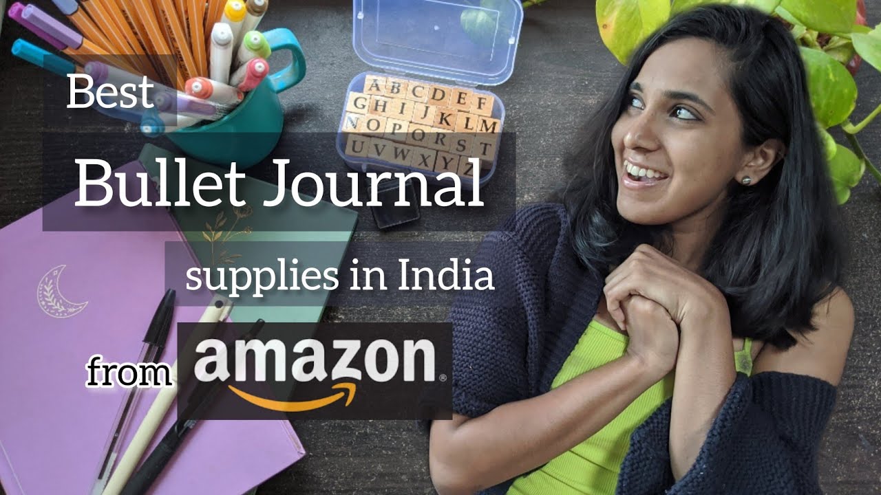 Best, aesthetic and affordable BULLET JOURNAL supplies in India | Amazon Haul & Review