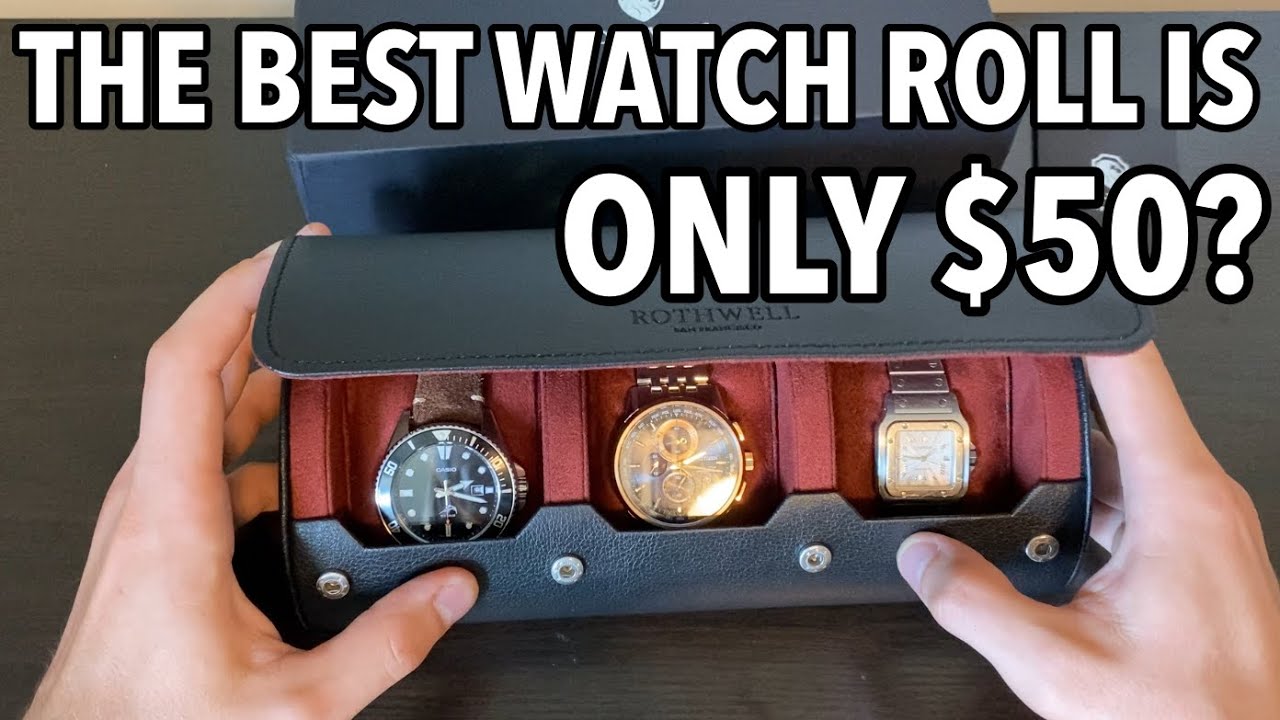 ROTHWELL WATCH ROLL REVIEW, THE PERFECT TRAVEL CASE!