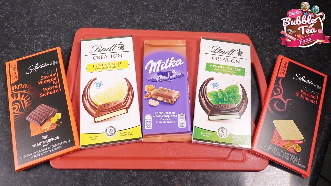 [CHOCOLAT] Quelle tablette est la meilleure ? - Studio Bubble Tea Food
