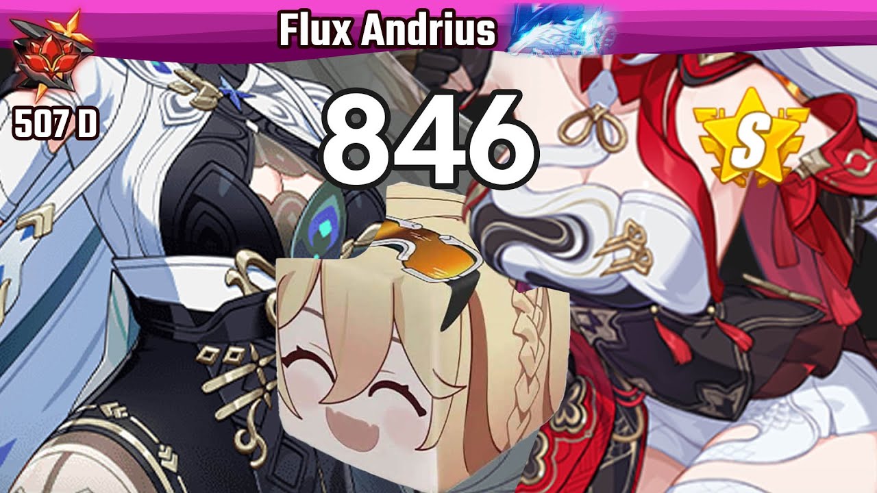 HI3 Abyss Flux Andrius with BA-DUM KIANA Team
