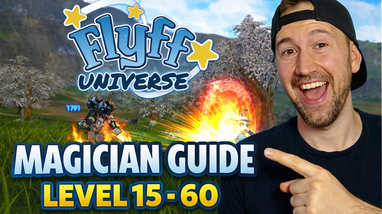 Руководство по прохождению Flyff Universe Magician с 15 по 60 уровень | Лучший билд для Flame Gey...