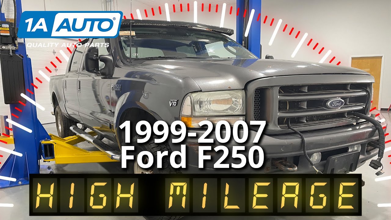 Основные проблемы с большим пробегом у грузовика Ford F-250 Super Duty 1999–2007 годов выпуска