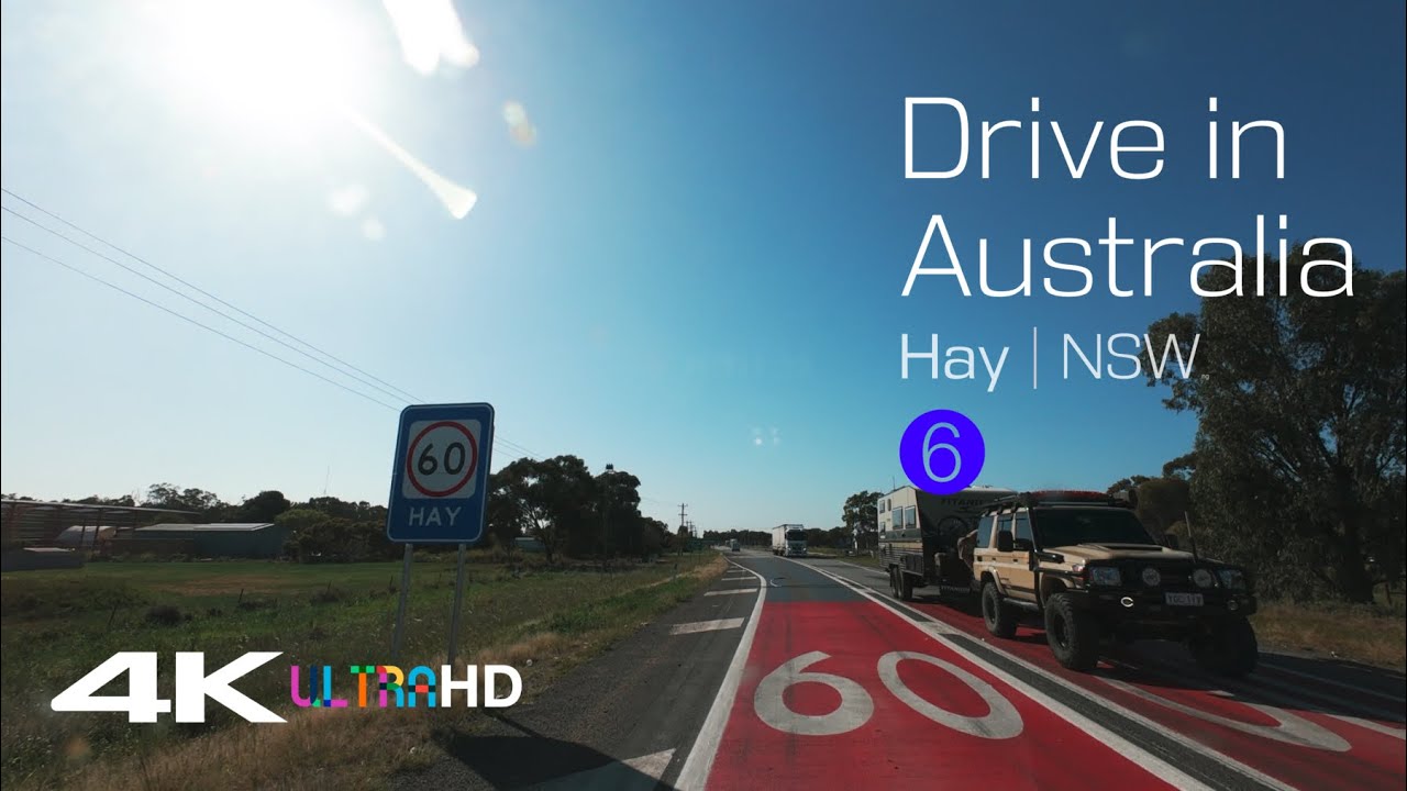 ASMR | Relaxing Drive in Outback Australia | Hay NSW | Ep.06