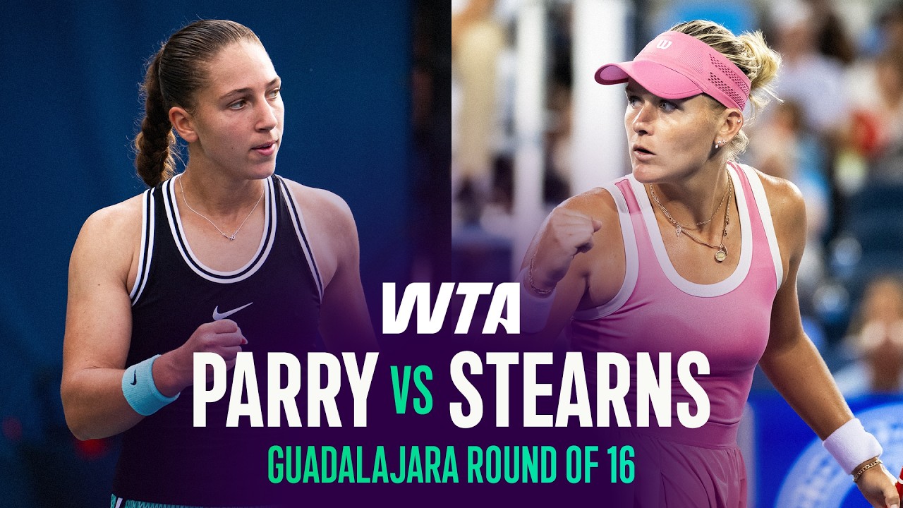 Diane Parry vs. Peyton Stearns | 2026 Guadalajara Round of 16 | WTA Match Highlights