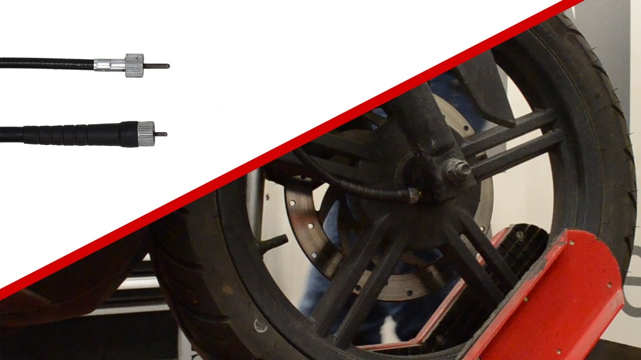 Kilometerteller kabel vervangen | Kymco Agility 16+