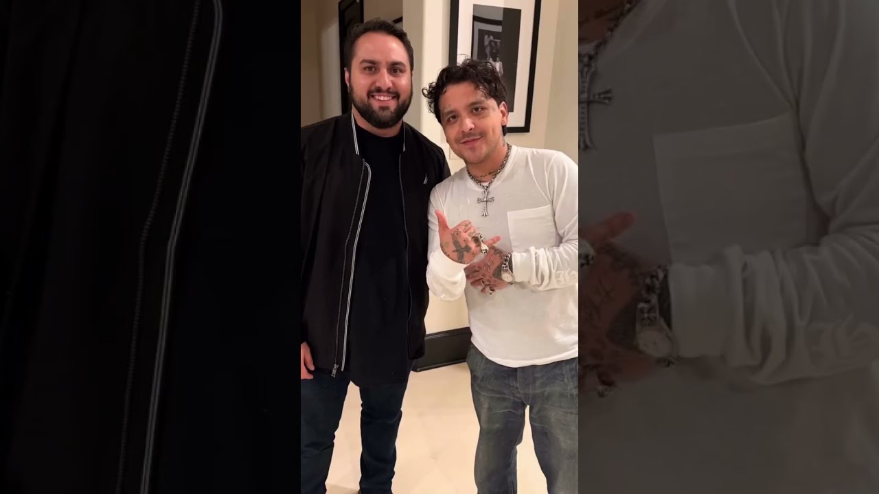 CHRISTIAN NODAL Y ANGELA AGUILAR DISFRUTANDO DE SU FAMILIA DESPUÉS DE GIRA 