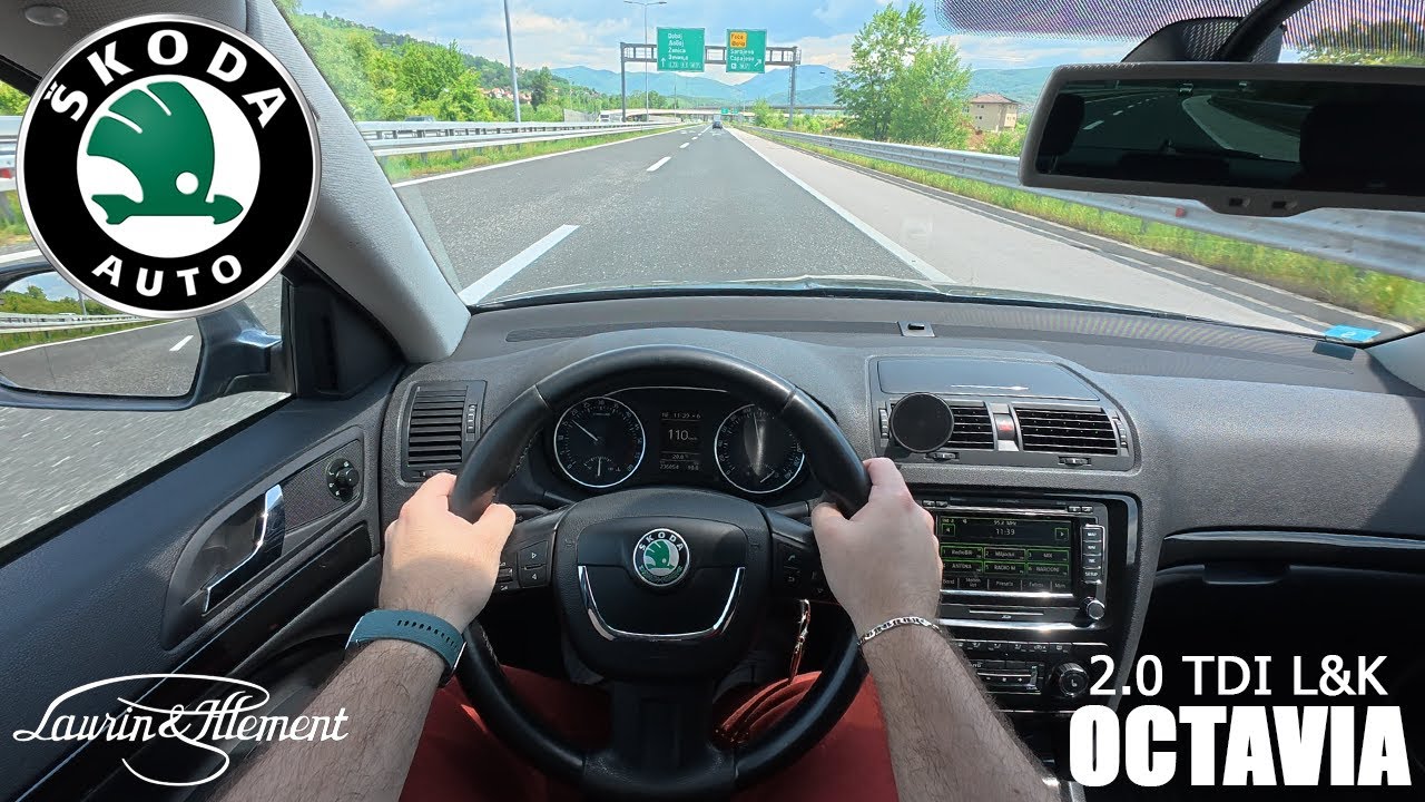 SKODA OCTAVIA 2.0 TDI 103KW 2011 | LAURIN & KLEMENT | PERFECT POV TEST DRIVE | 4K