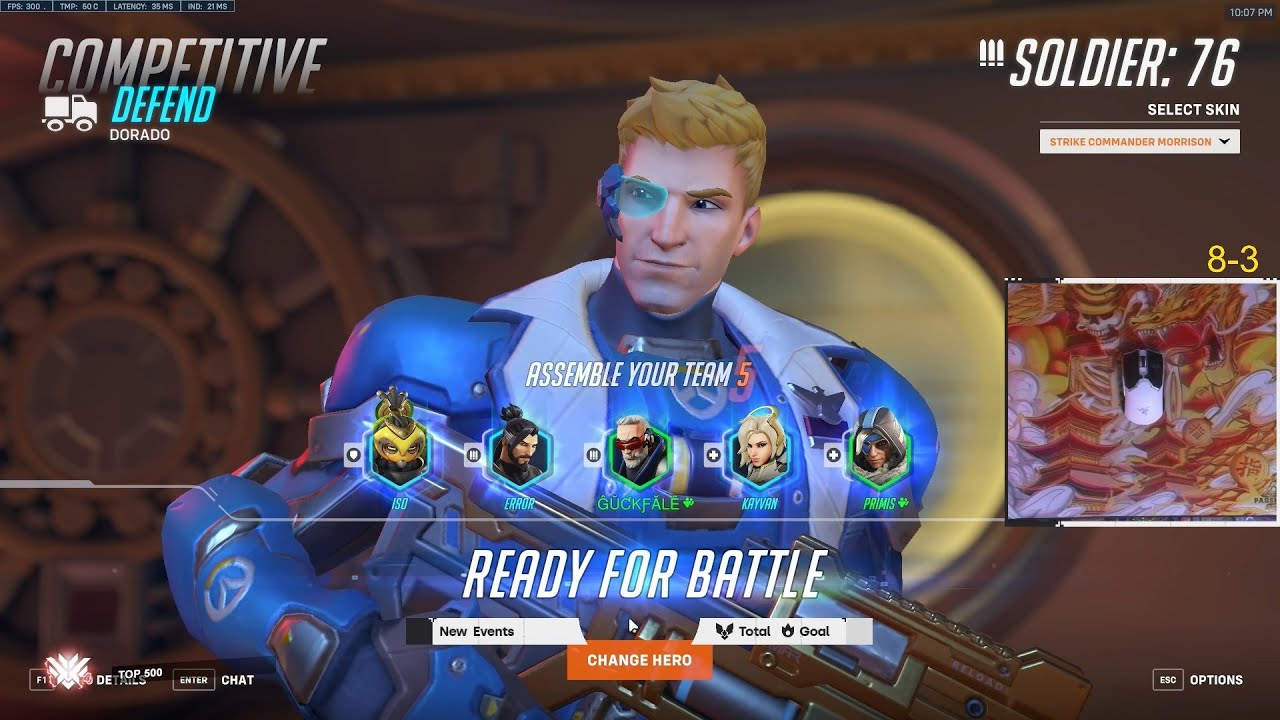 22K DMG! GALE INSANE SOLDIER 76 + ASHE GAMEPLAY OVERWATCH 2 SEASON 2