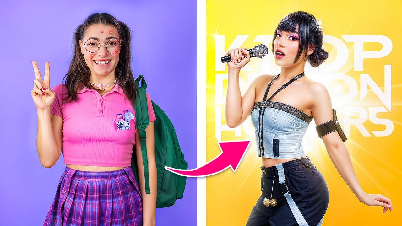 KPop Охотники на Демонов! Как Стать Популярной Zoey?