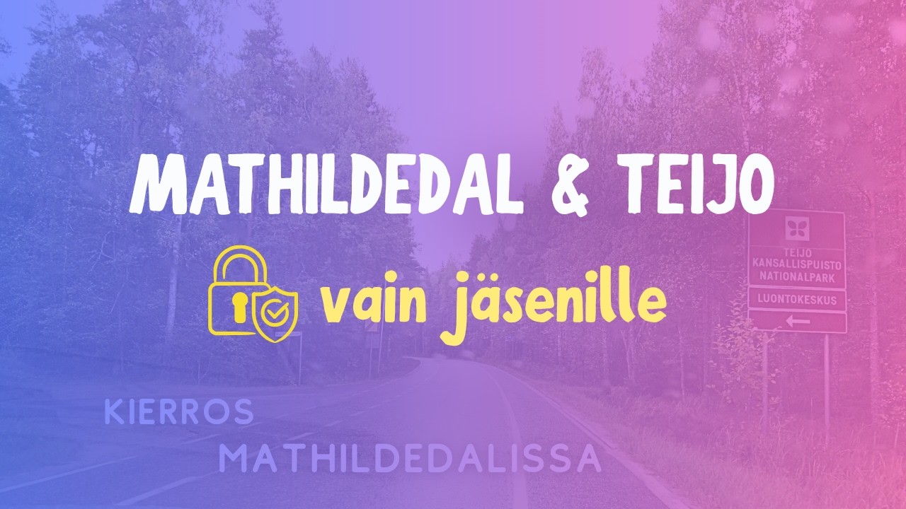 Piti esitellä kesäisiä idyllejä, mutta..