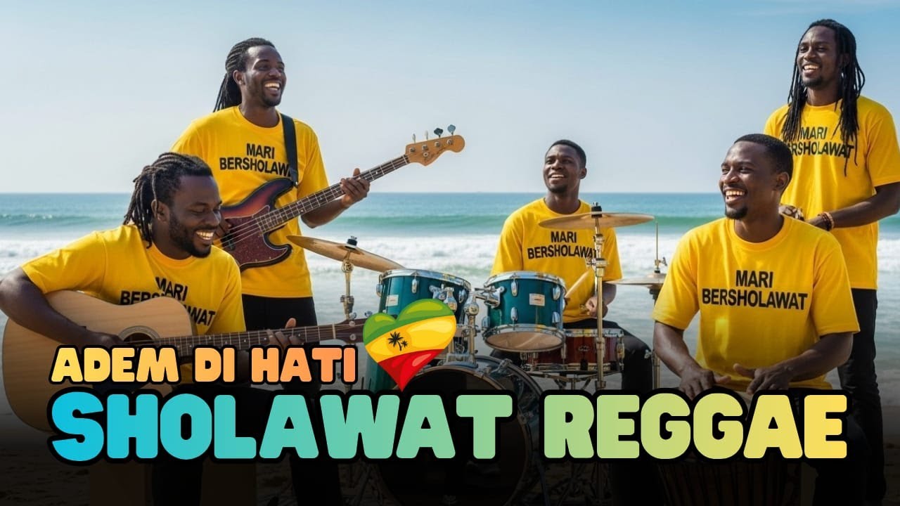 Sholawat Reggae Bikin Damai🌴 Musik Adem Bikin Hati Tenang | Putar Saat Santai