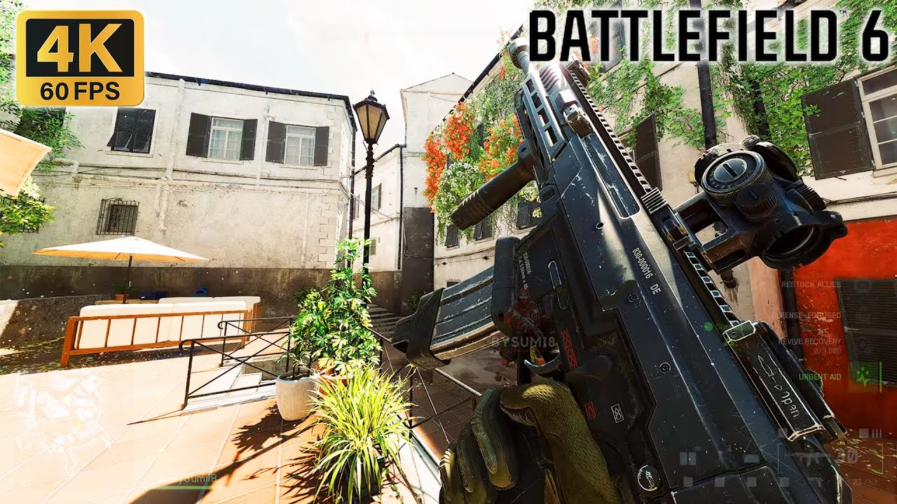 Battlefield 6: Team Deathmatch Saints Quarter | [4K] No Commentary